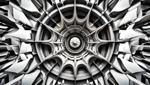 Abstract artificial intelligence machine